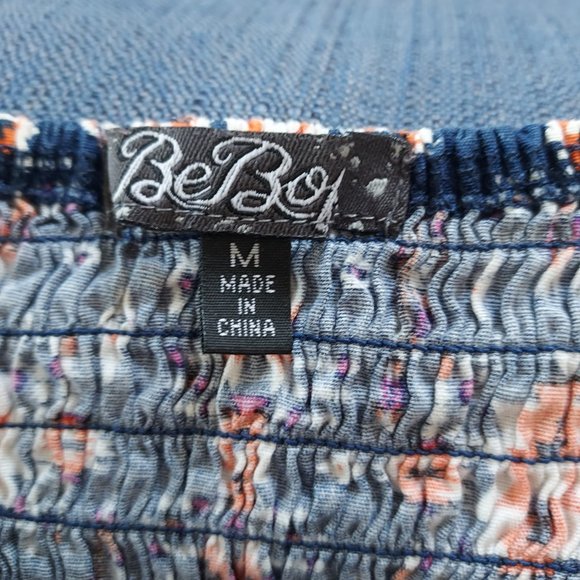 Navy Aztec print Romper Dress by BeBop: This is a junior brand: Size M - Picture 4 of 9